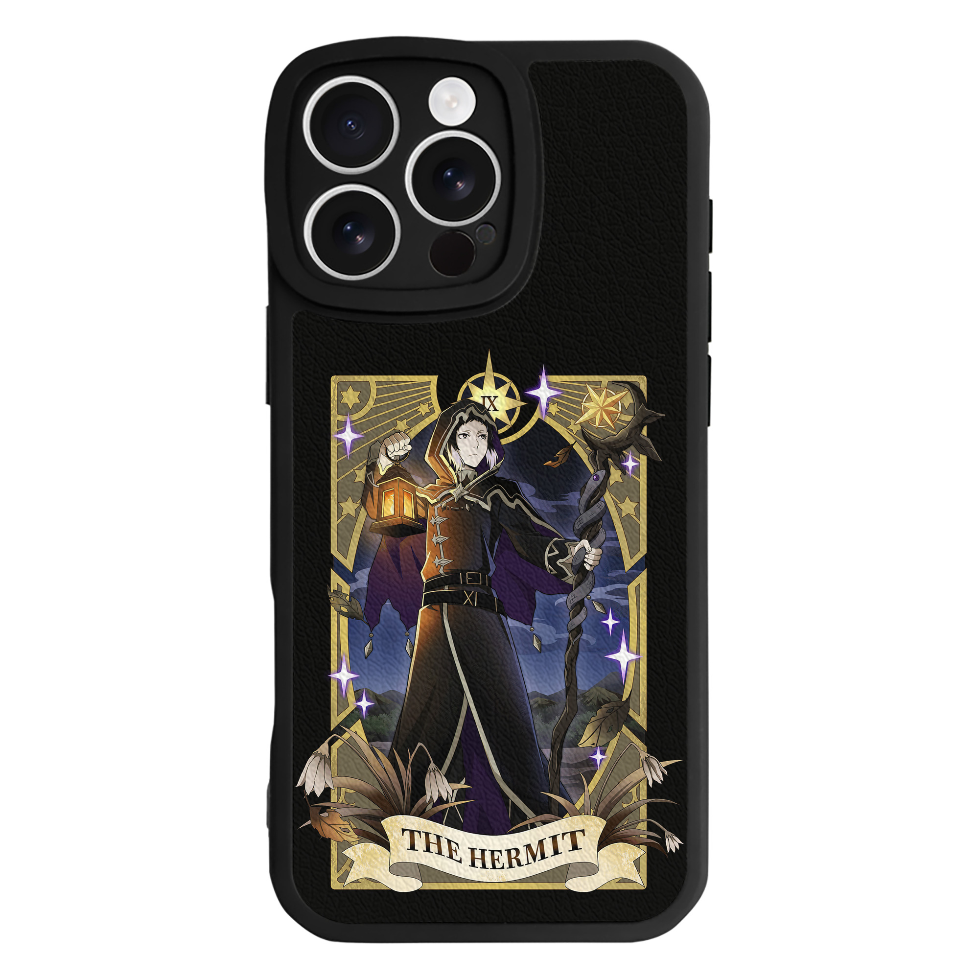 （画像用） 文豪ストレイドッグス Bungo Stray Dogs 【iPhone 16シリーズ対応】シリコンスマホケース（レザー調） 材質：シリコン